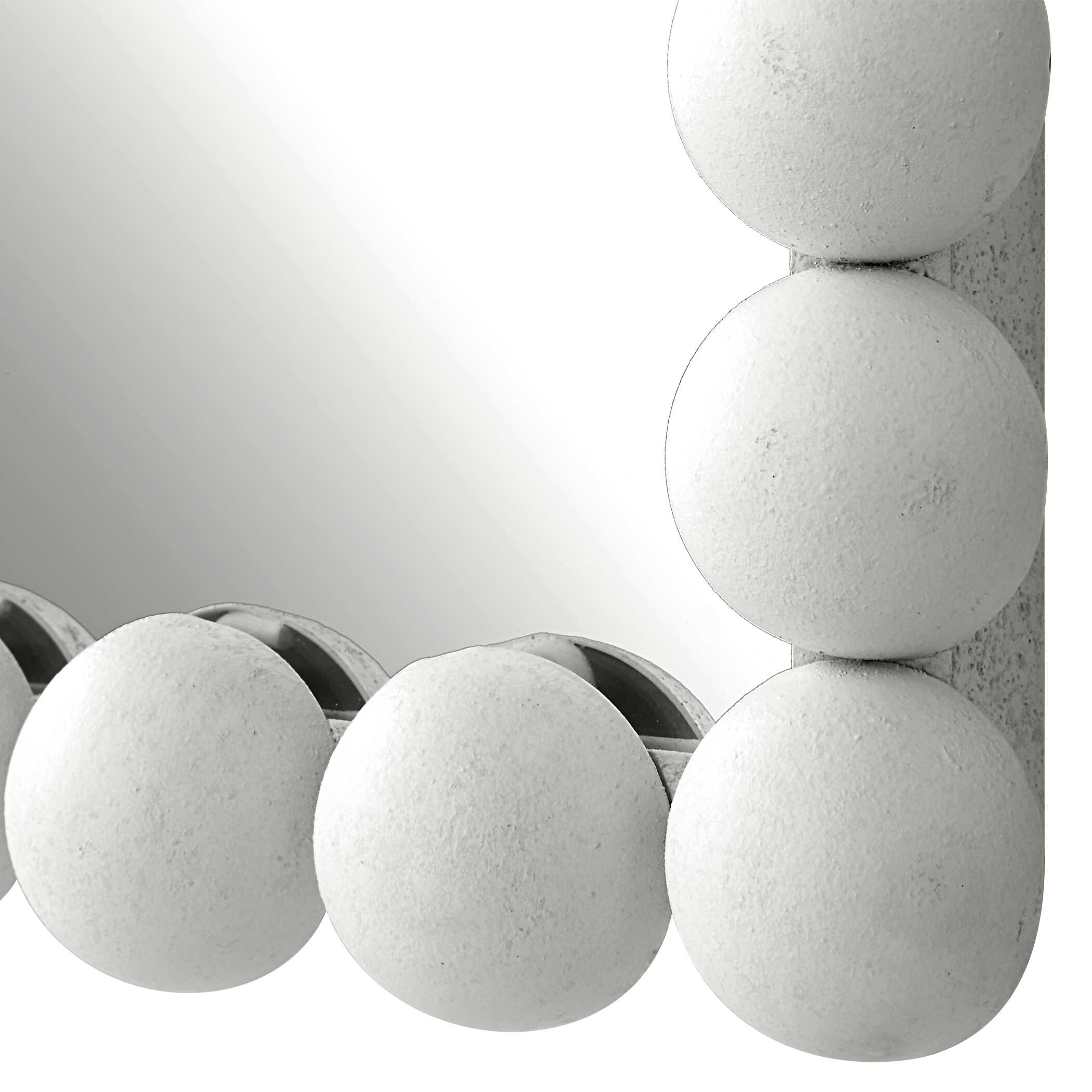 Uttermost Serna Serna White Vanity Mirror