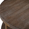 Uttermost Palisade Palisade Round Wood Coffee Table