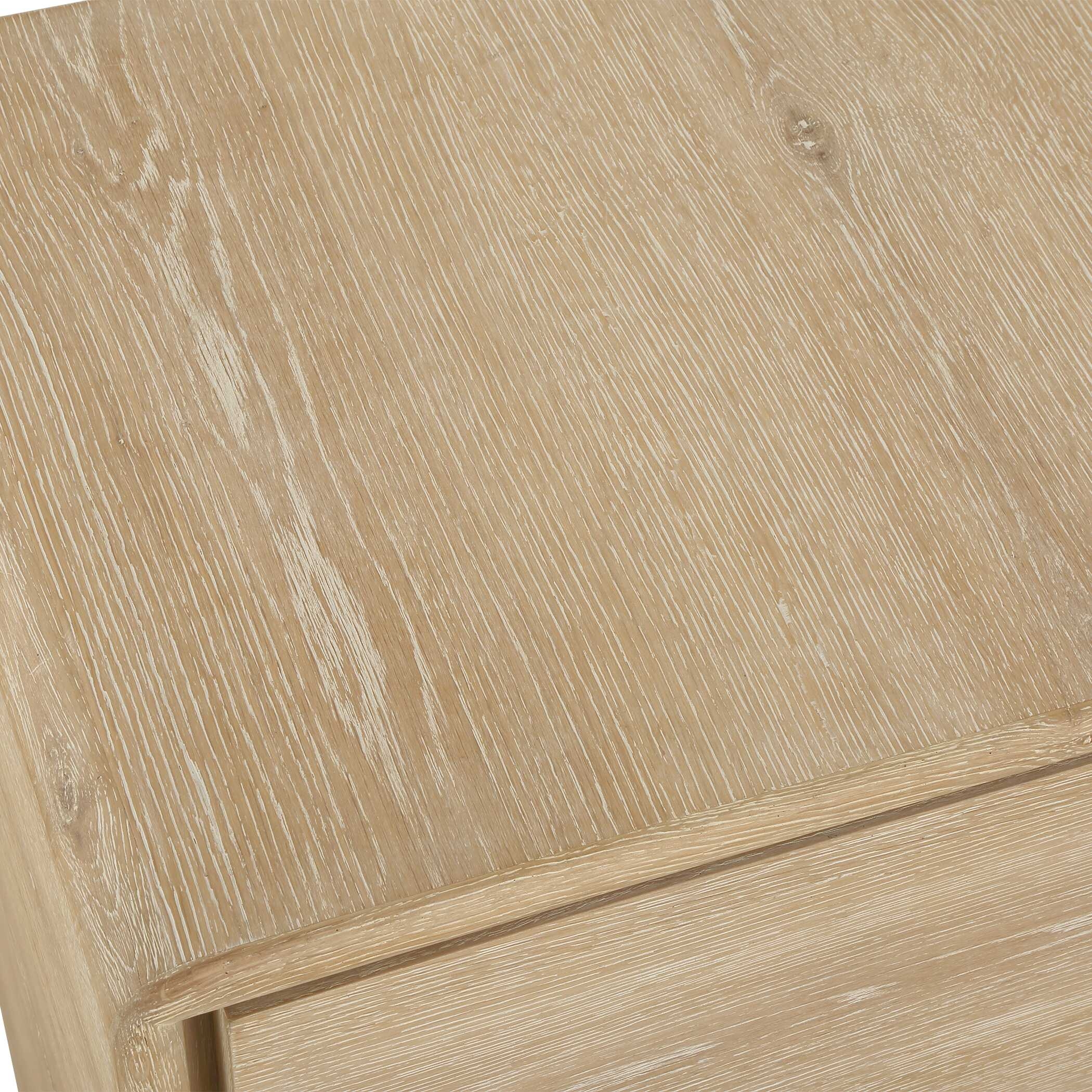 Uttermost Evanston Evanston 4 Door Natural Oak Cabinet