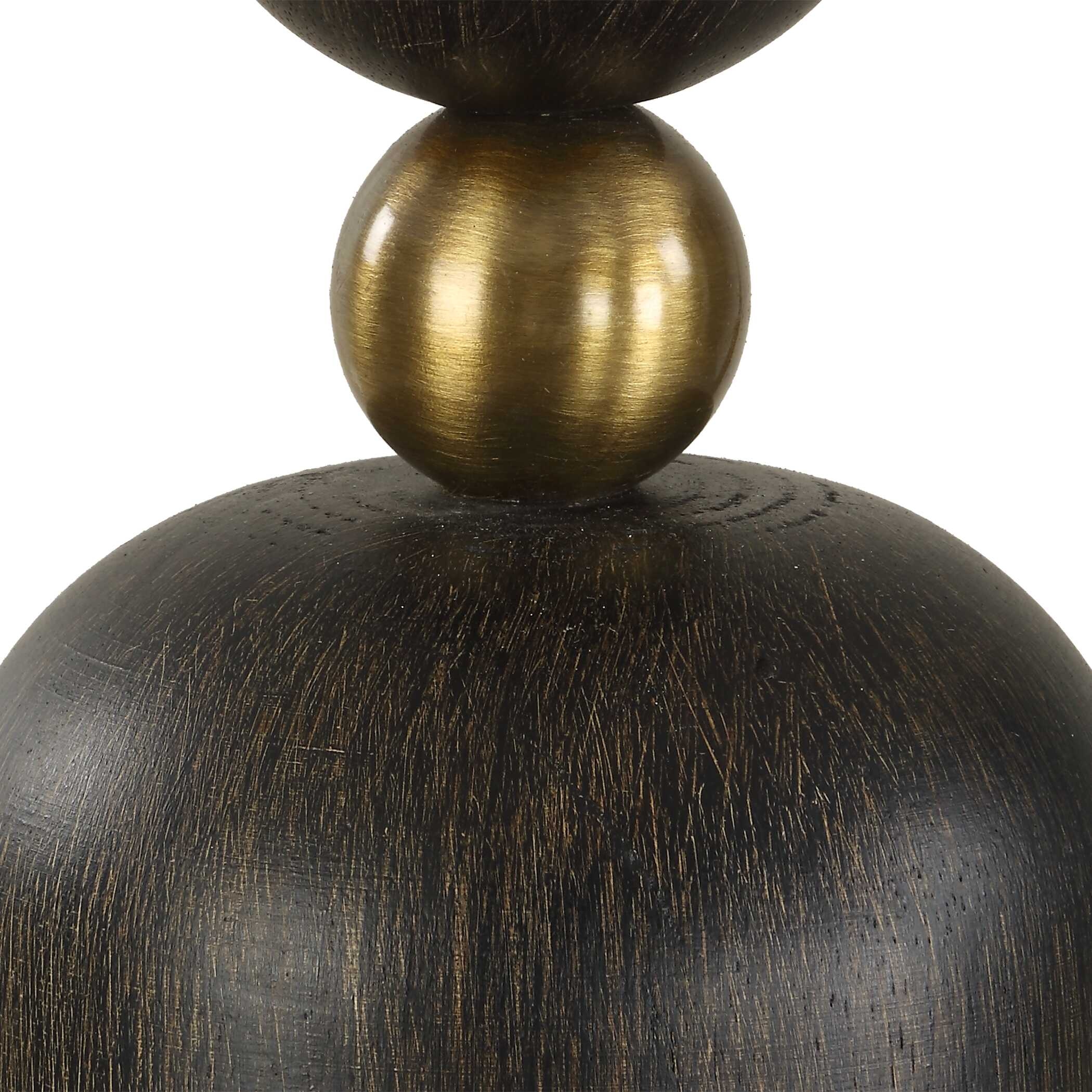 Uttermost McQuinn Mcquinn Dark Walnut Table Lamp