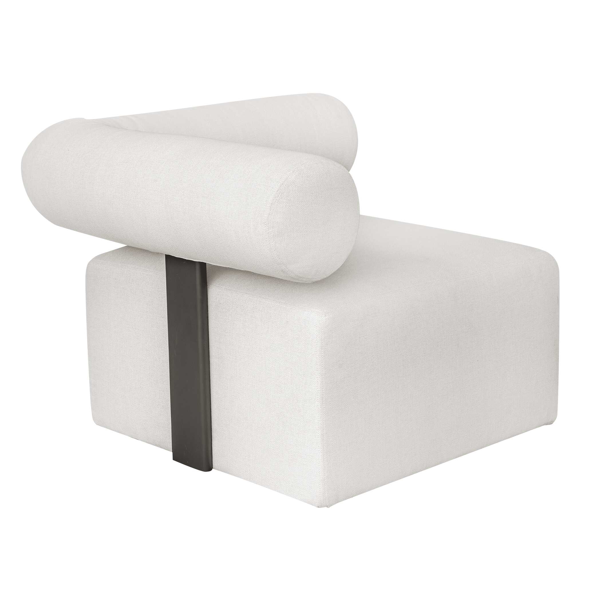 Uttermost Bolster Back Bolster Back White Outdoor Corner Sofa