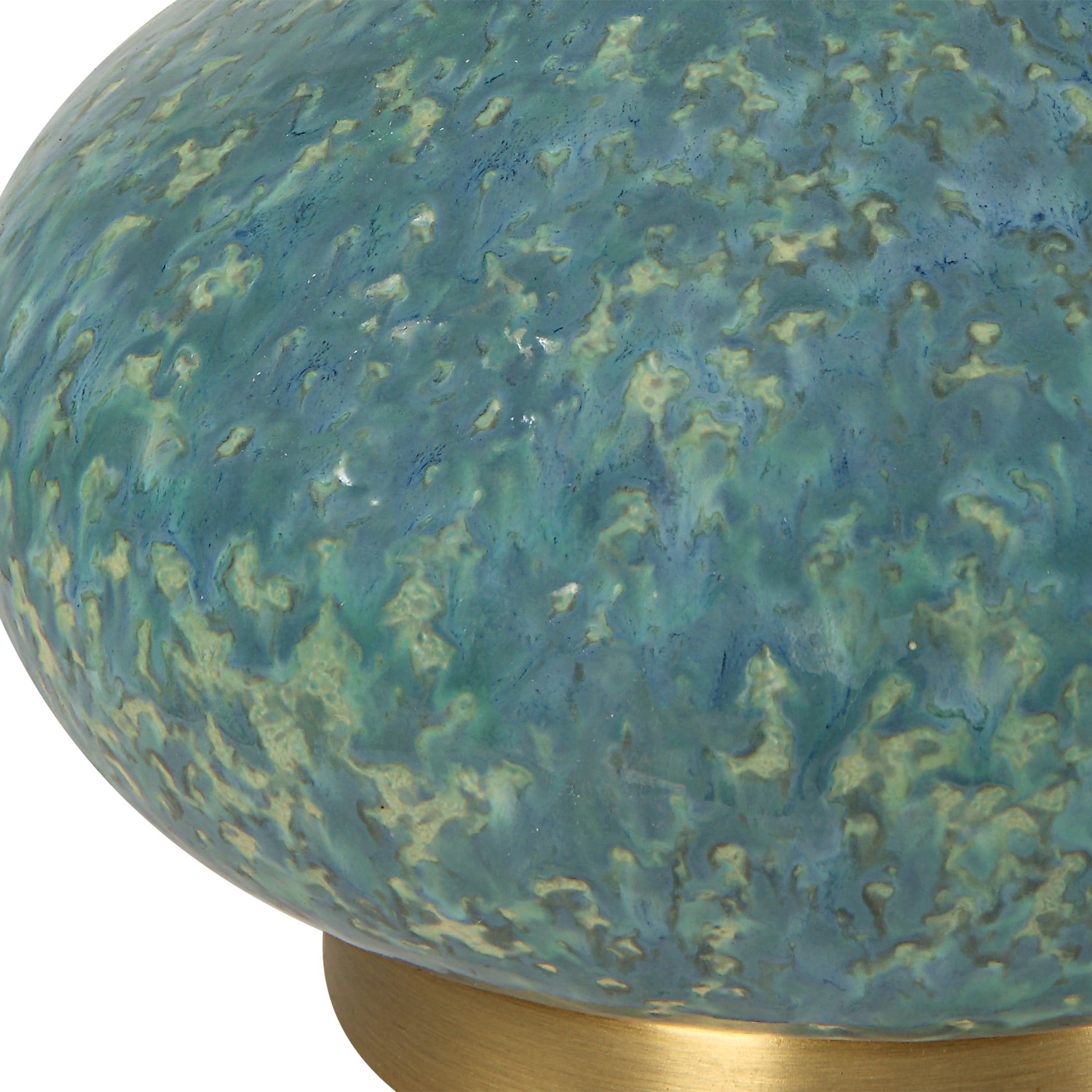 Uttermost Kaimana Kaimana Aged Blue Buffet Lamp