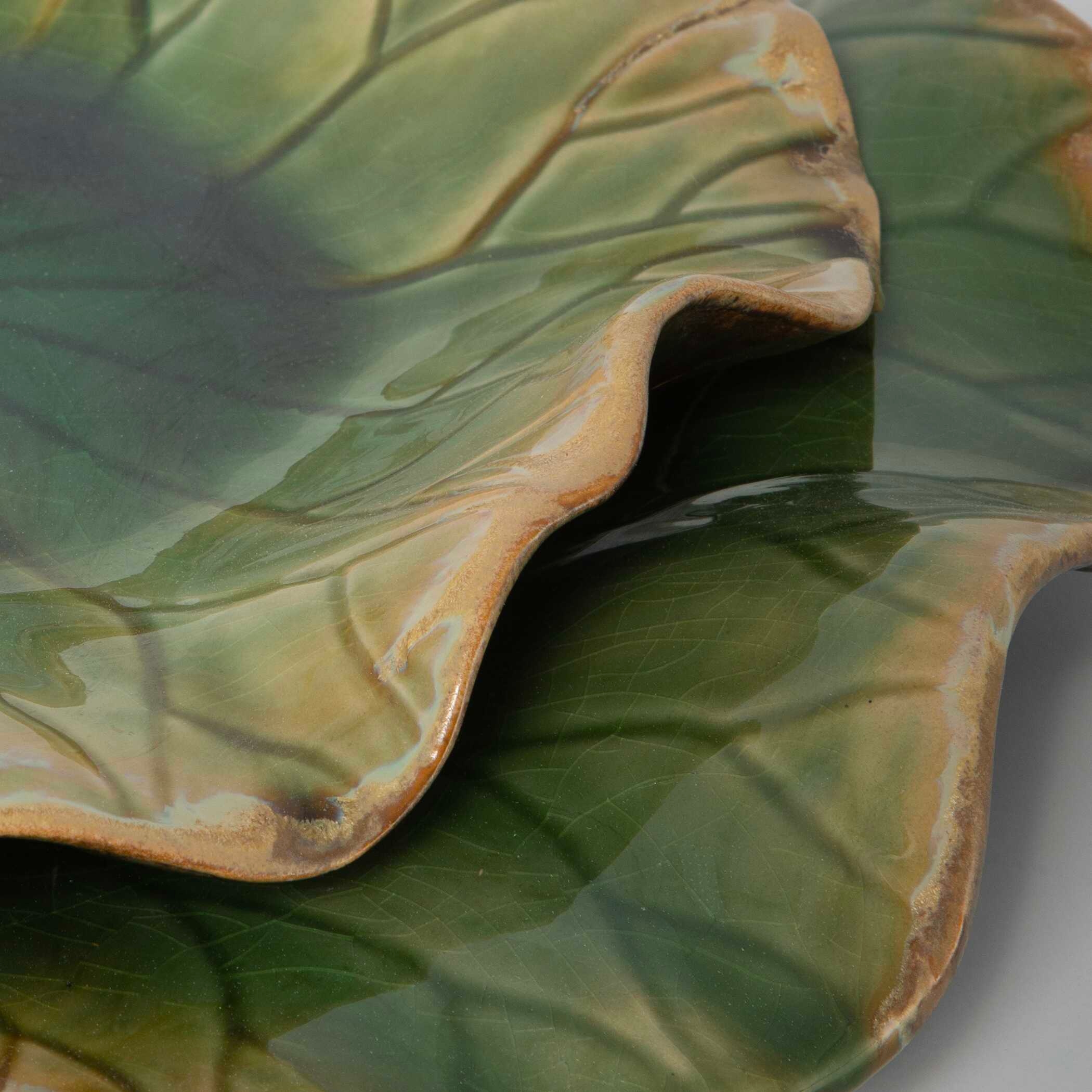 Uttermost Abella Abella Green Ceramic Wall Decor