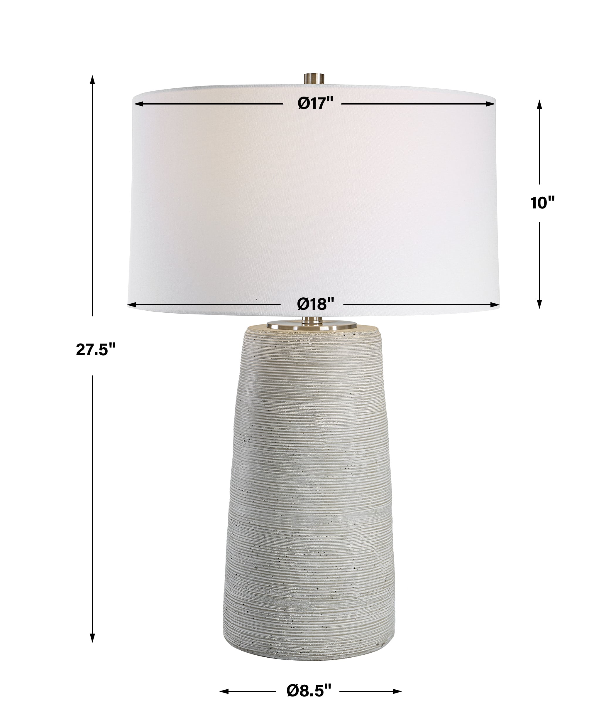 Uttermost Mountainscape Mountainscape Ceramic Table Lamp