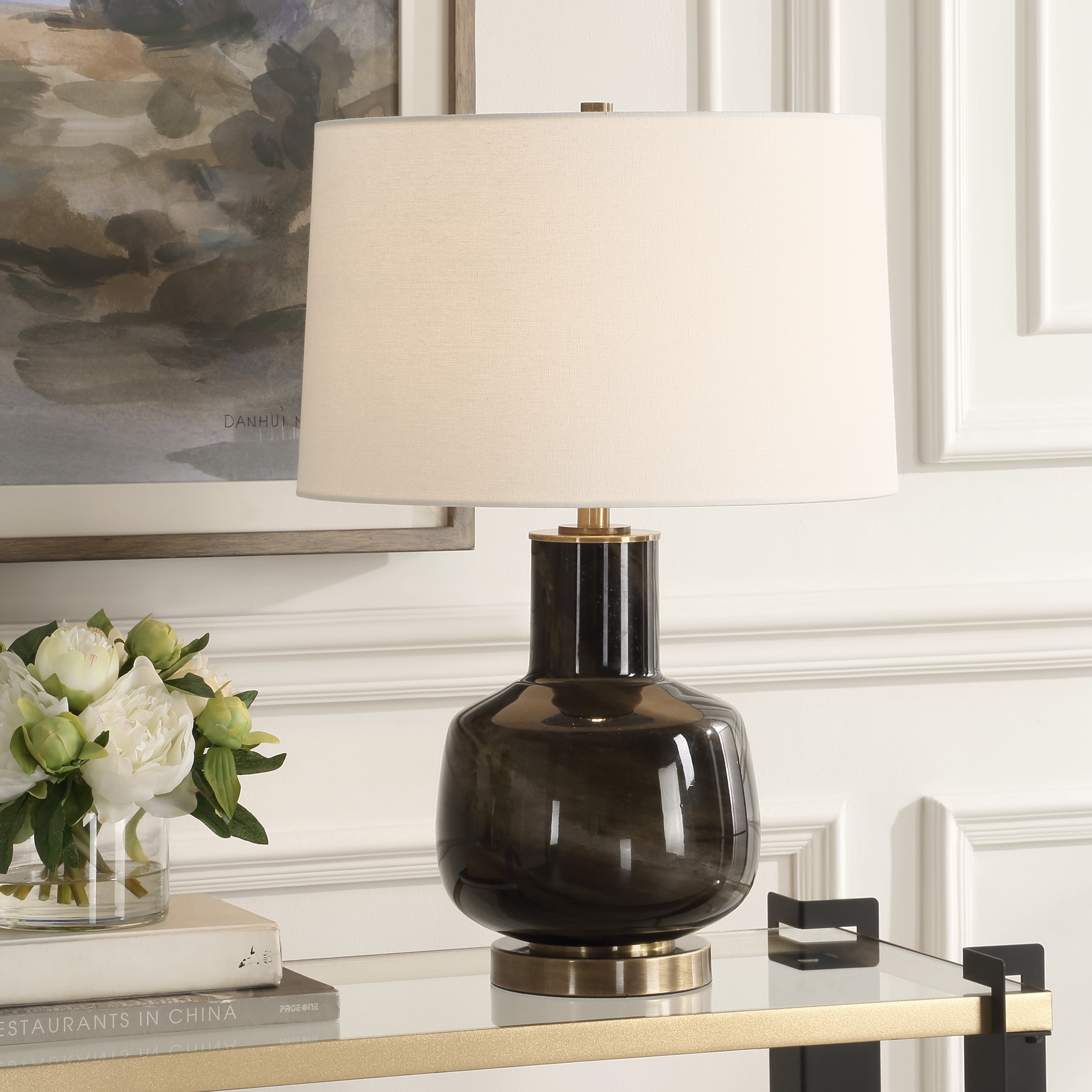 Uttermost Buchanan Buchanan Charcoal Table Lamp