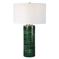 Galeno Emerald Green Table Lamp