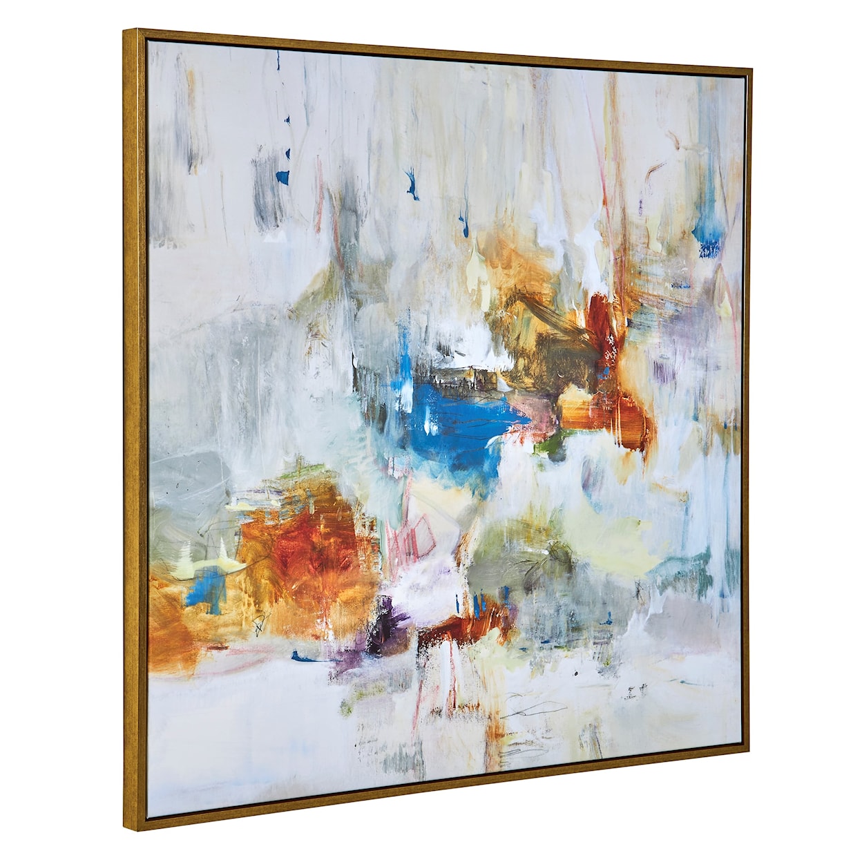 Uttermost In The Beginning In The Beginning Framed Abstract Art