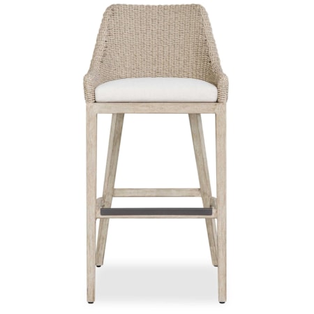 Paloma Outdoor Wicker Bar Stool