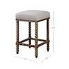 Uttermost Pryce Pryce Wooden Counter Stool