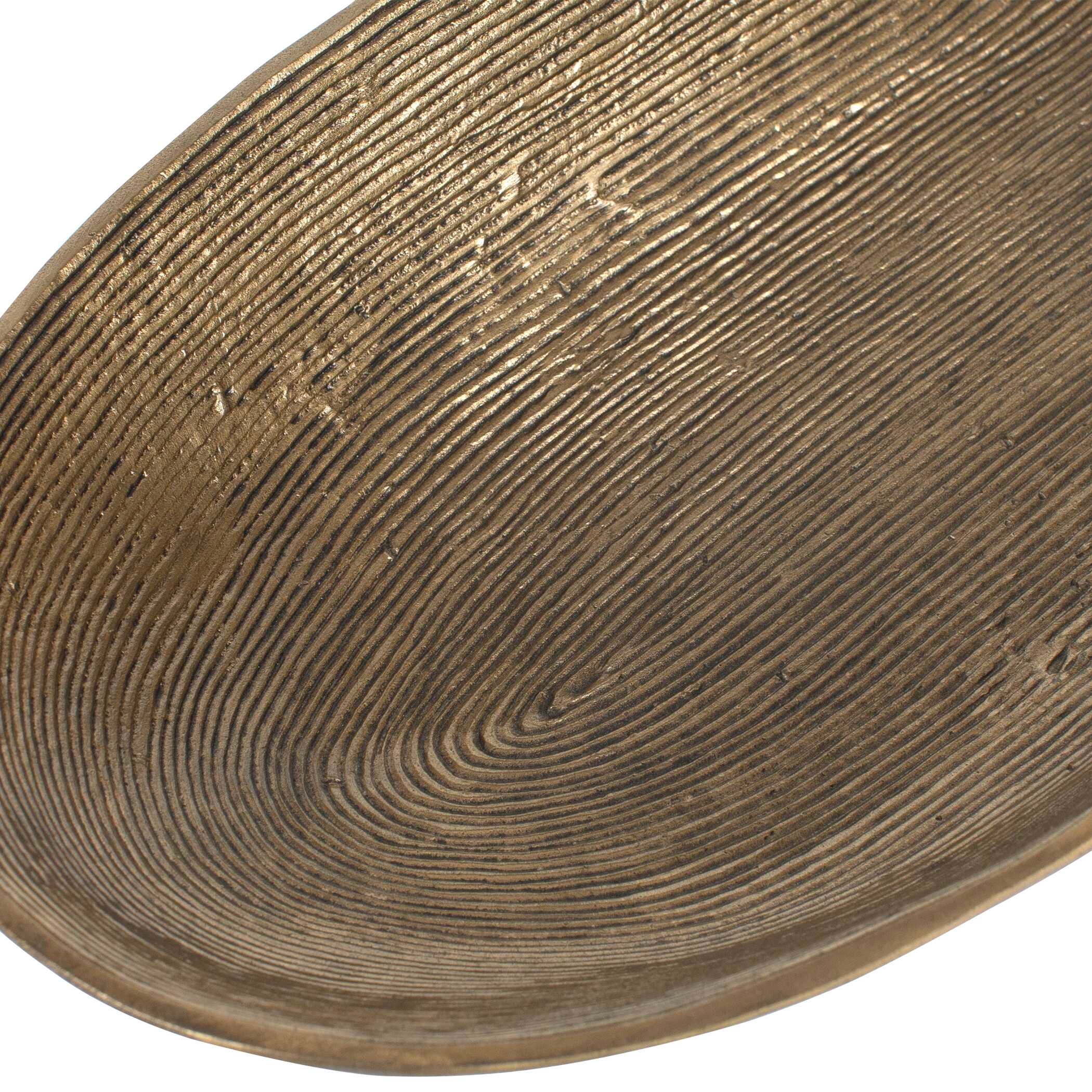 Uttermost Stratum Stratum Oval Brass Bowls