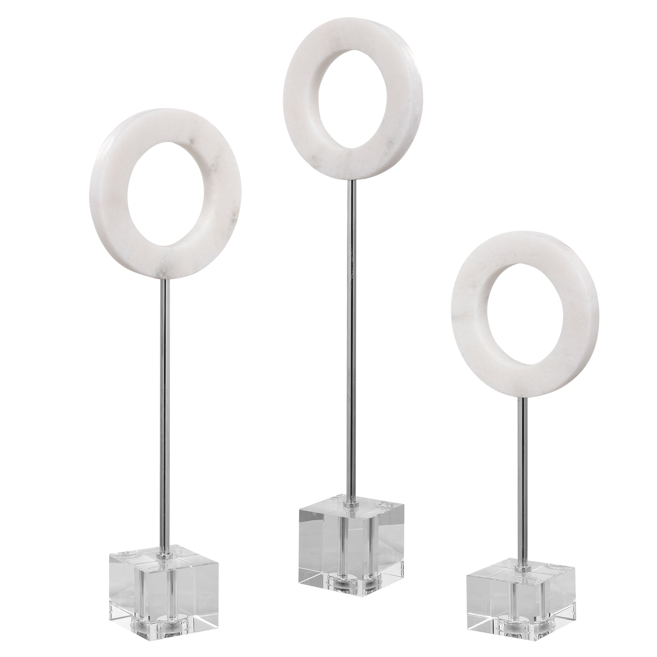 Toss Marble Rings, S/3