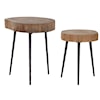 Uttermost Accent Furniture - Occasional Tables Samba Wood Nesting Tables S/2