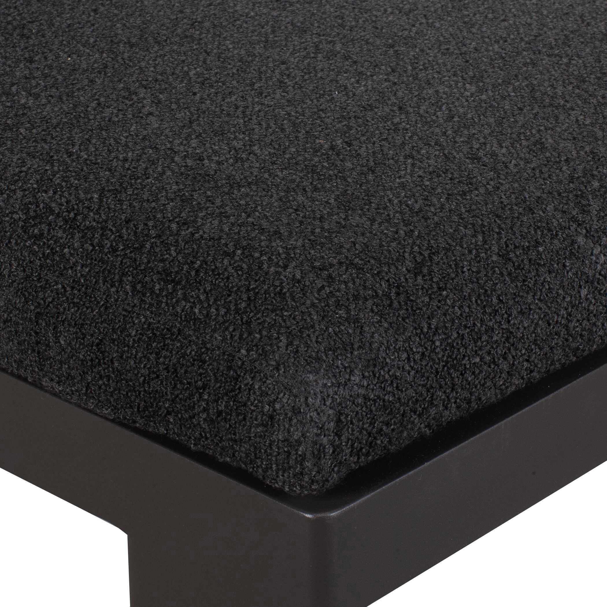 Uttermost Bolster Back Bolster Back Charcoal Outdoor Dining Chair