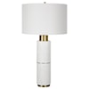 Uttermost Ruse Ruse Whitewashed Table Lamp