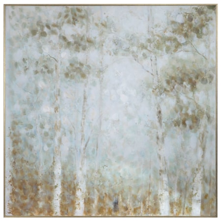 Cotton Woods Hand Painted Canvas