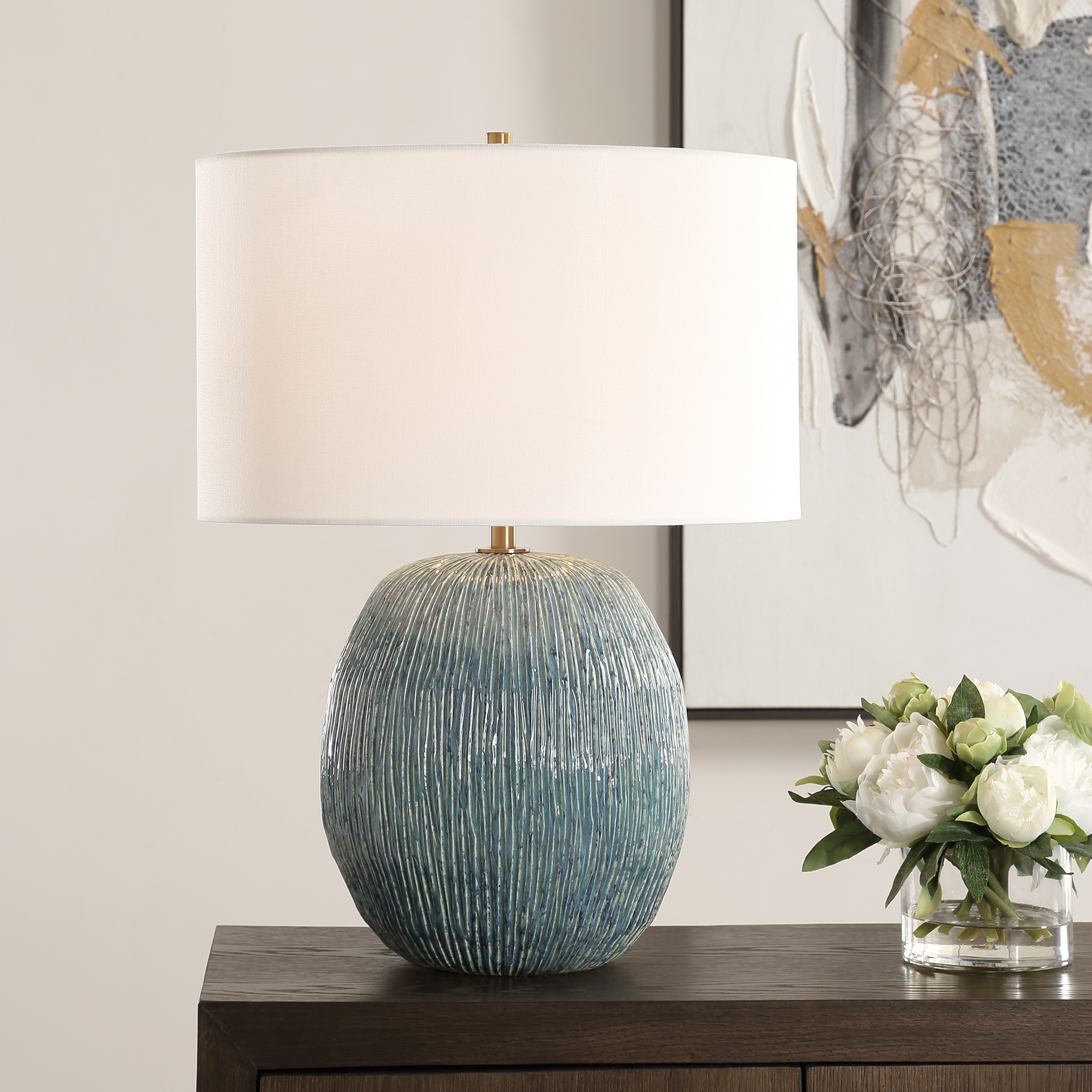 Uttermost Elysia Elysia Textured Table Lamp