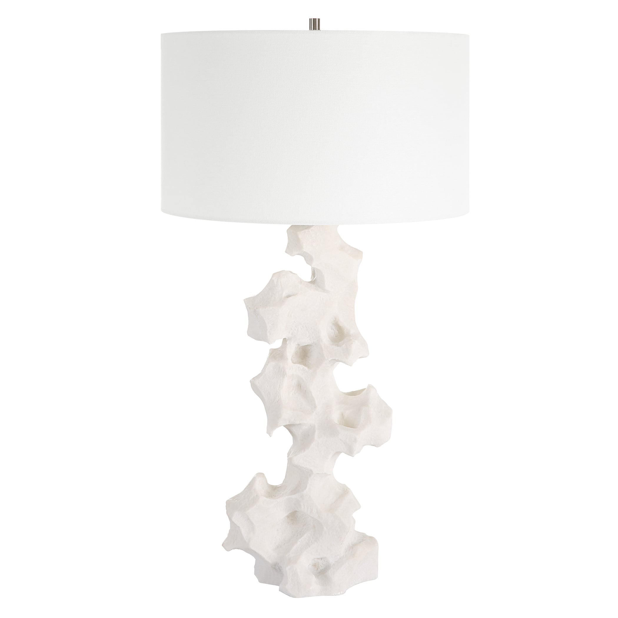Remnant White Marble Table Lamp
