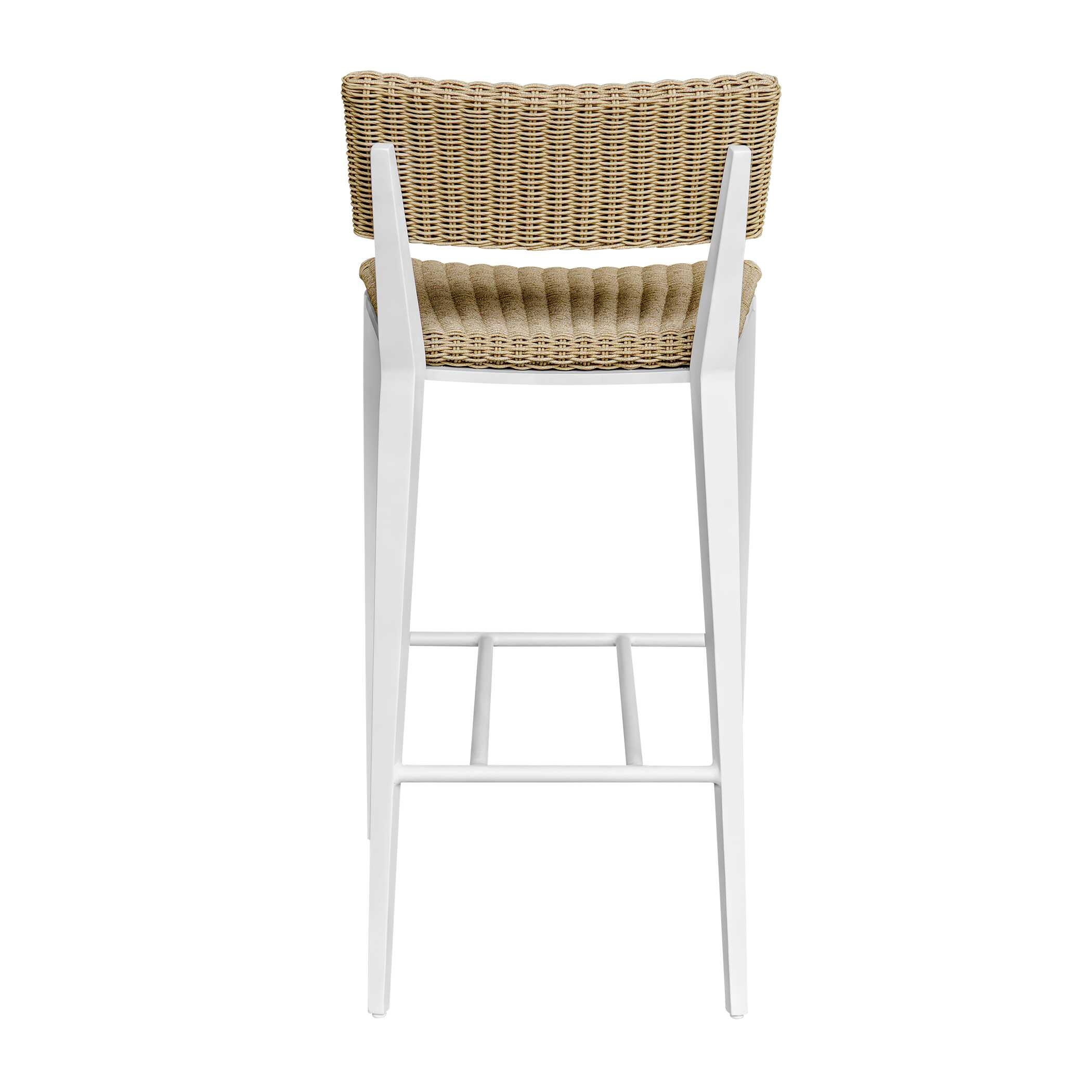Uttermost Calbas Calbas White Outdoor Bar Stool