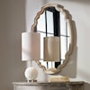 Uttermost Mirrors - Oval Ludovica Aged Wood Mirror