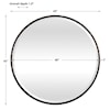 Uttermost Mirrors - Round Benedo Round Mirror