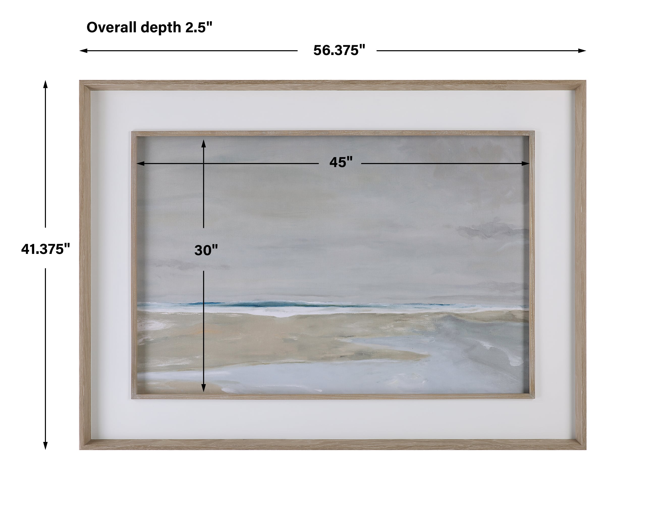 Uttermost Oregon Coast Oregon Coast Framed Print