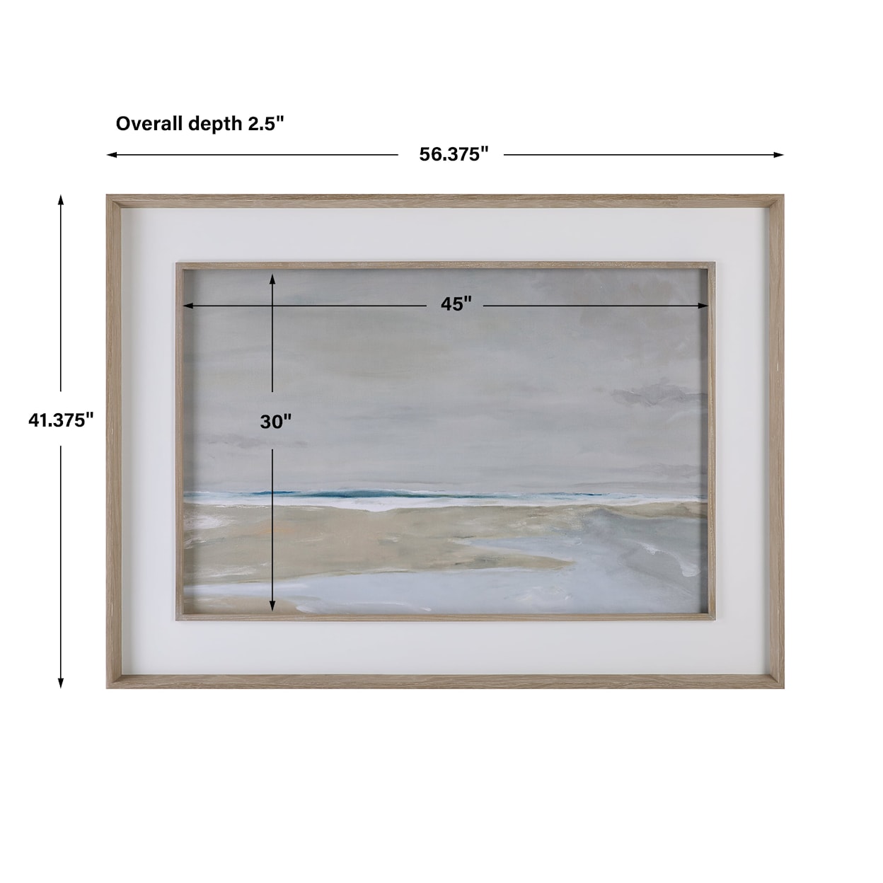 Uttermost Oregon Coast Oregon Coast Framed Print