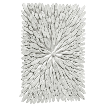 Bahama Wood Whitewashed Wall Decor