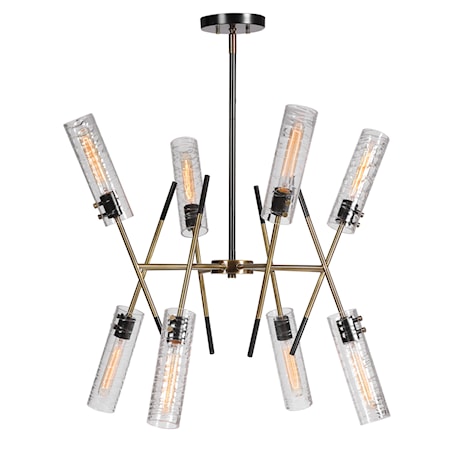 Telesto 8 Light Linear Pendant