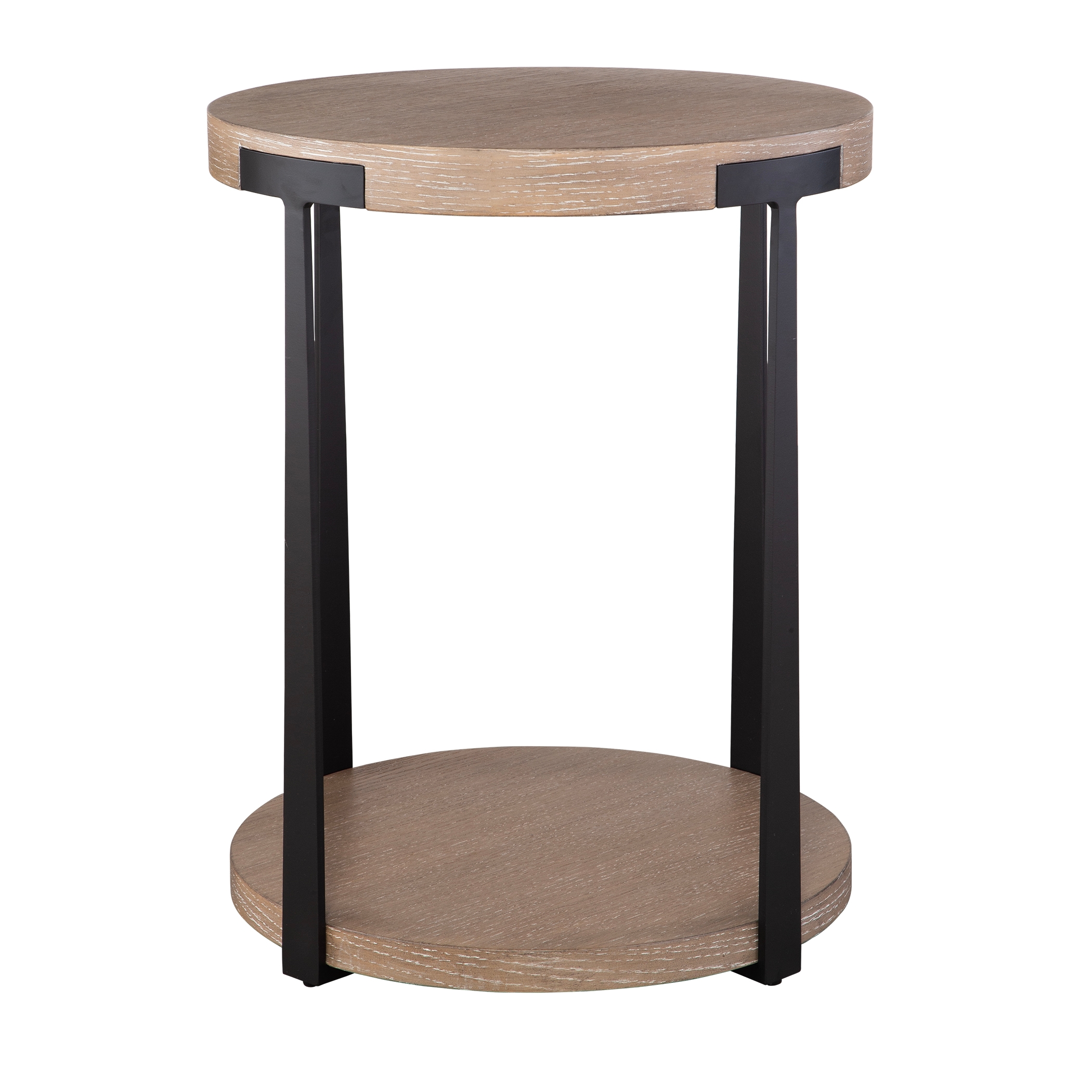 Palisade Natural Round Side Table