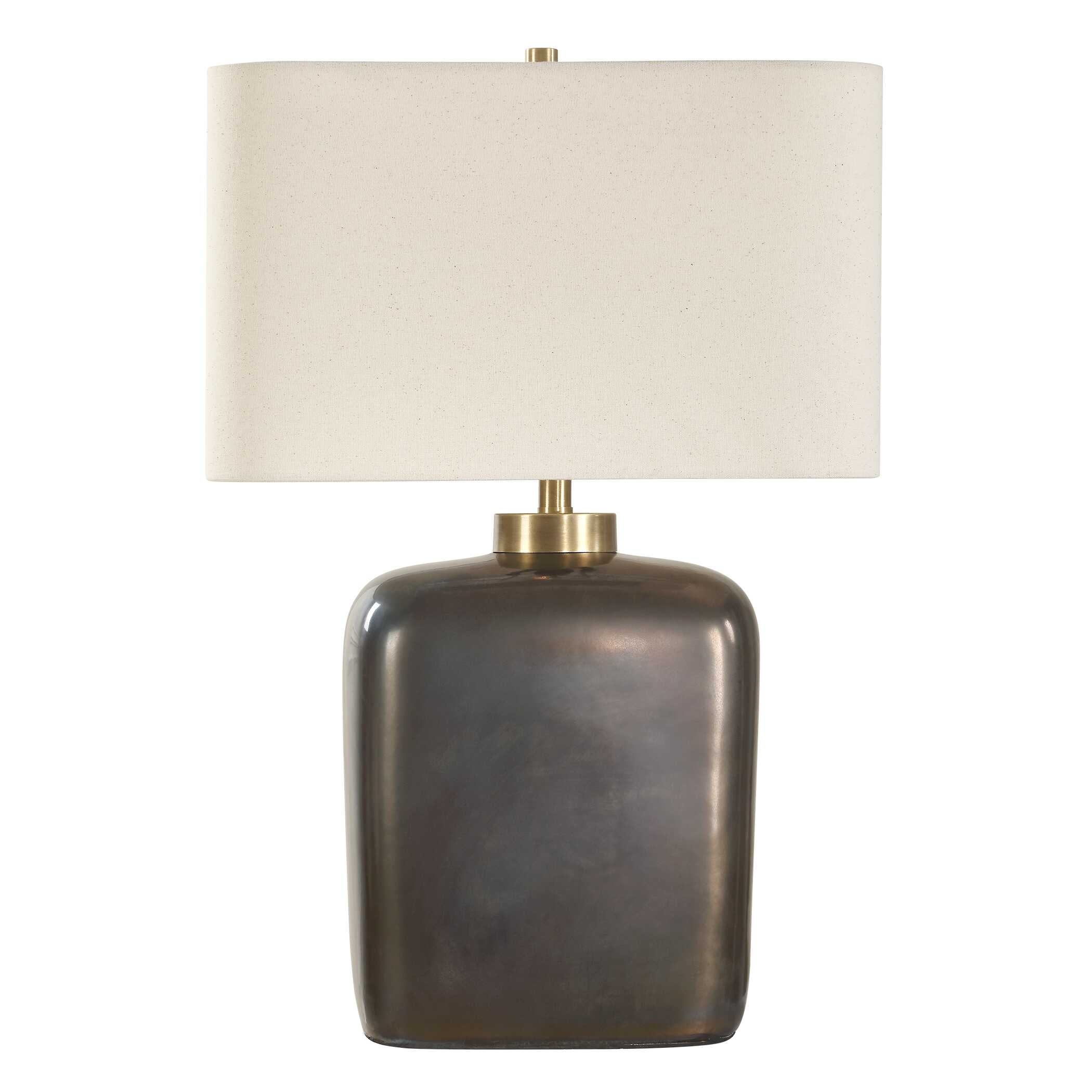 Uttermost Quentin Quentin Dark Bronze Table Lamp