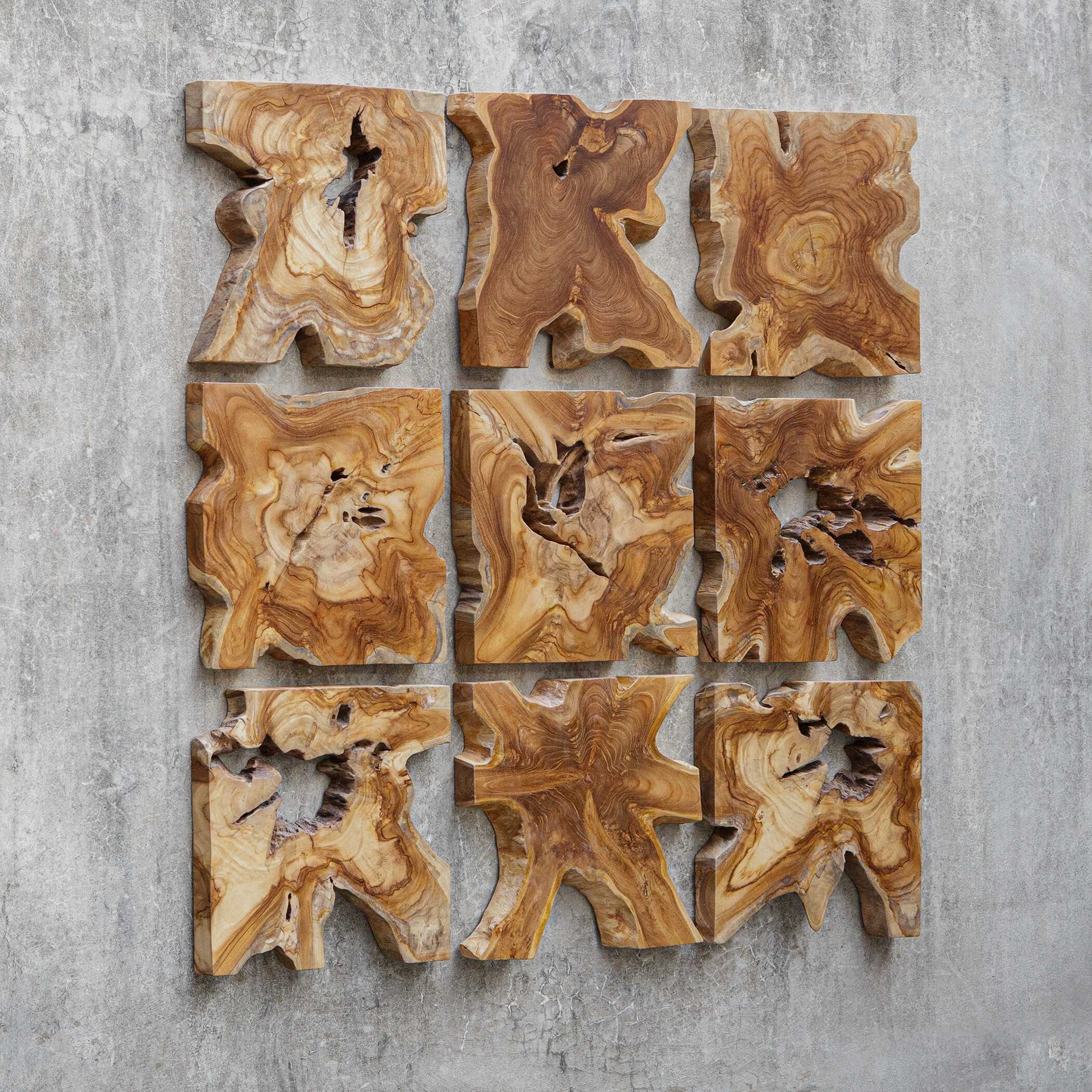 Talia Wood Wall Decor