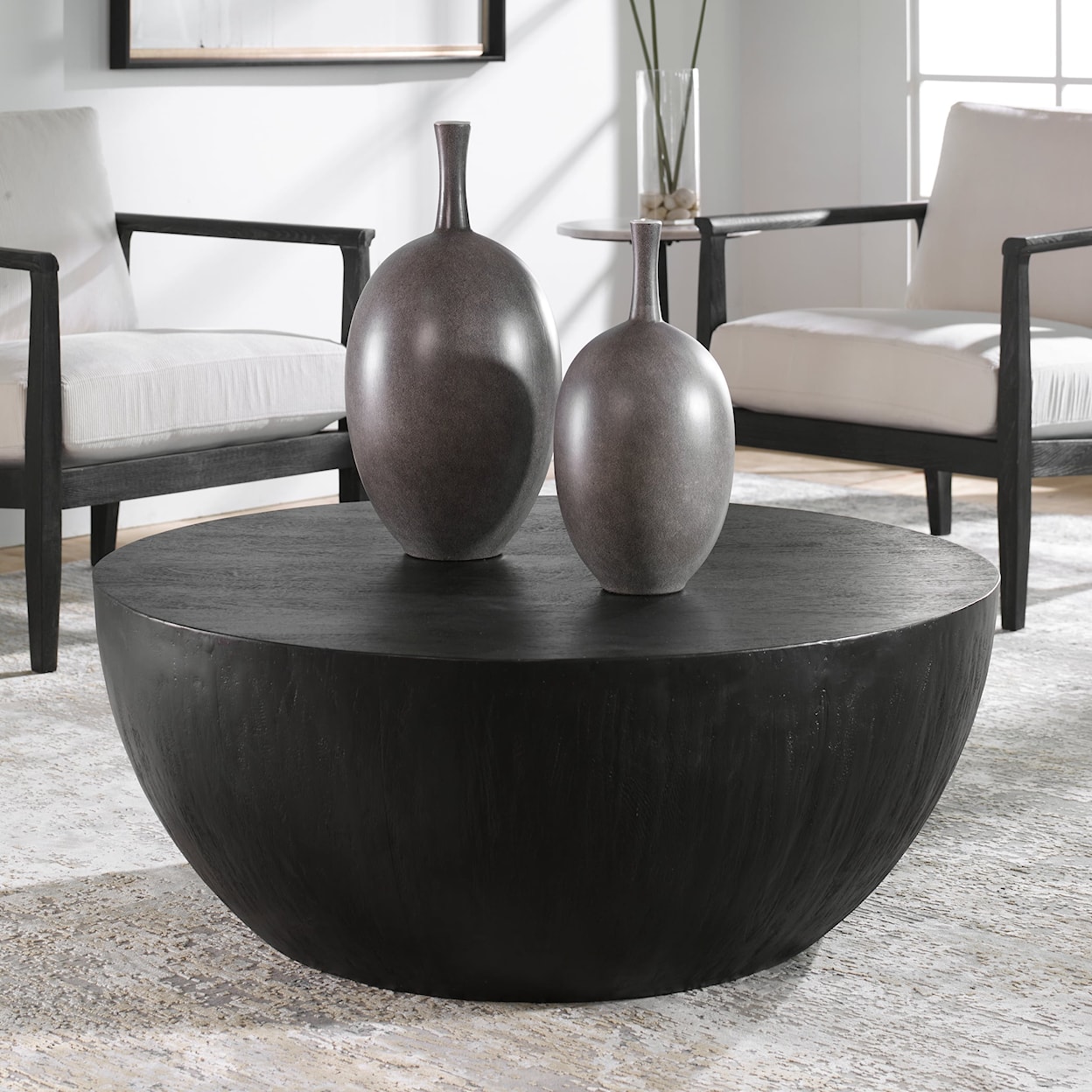 Uttermost Lark Lark Ebony Coffee Table