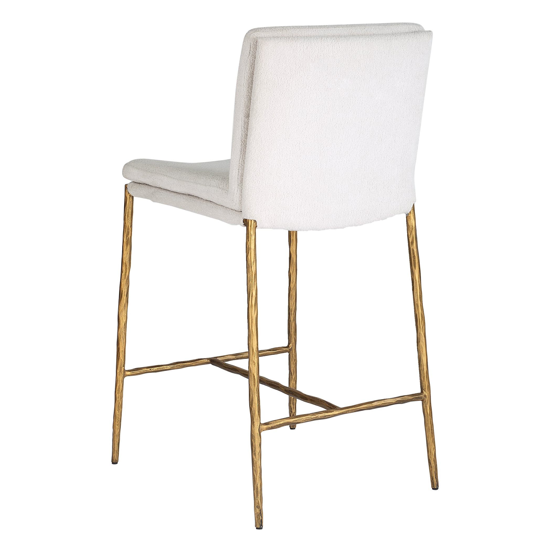 Uttermost Ascend Ascend White Counter Stool
