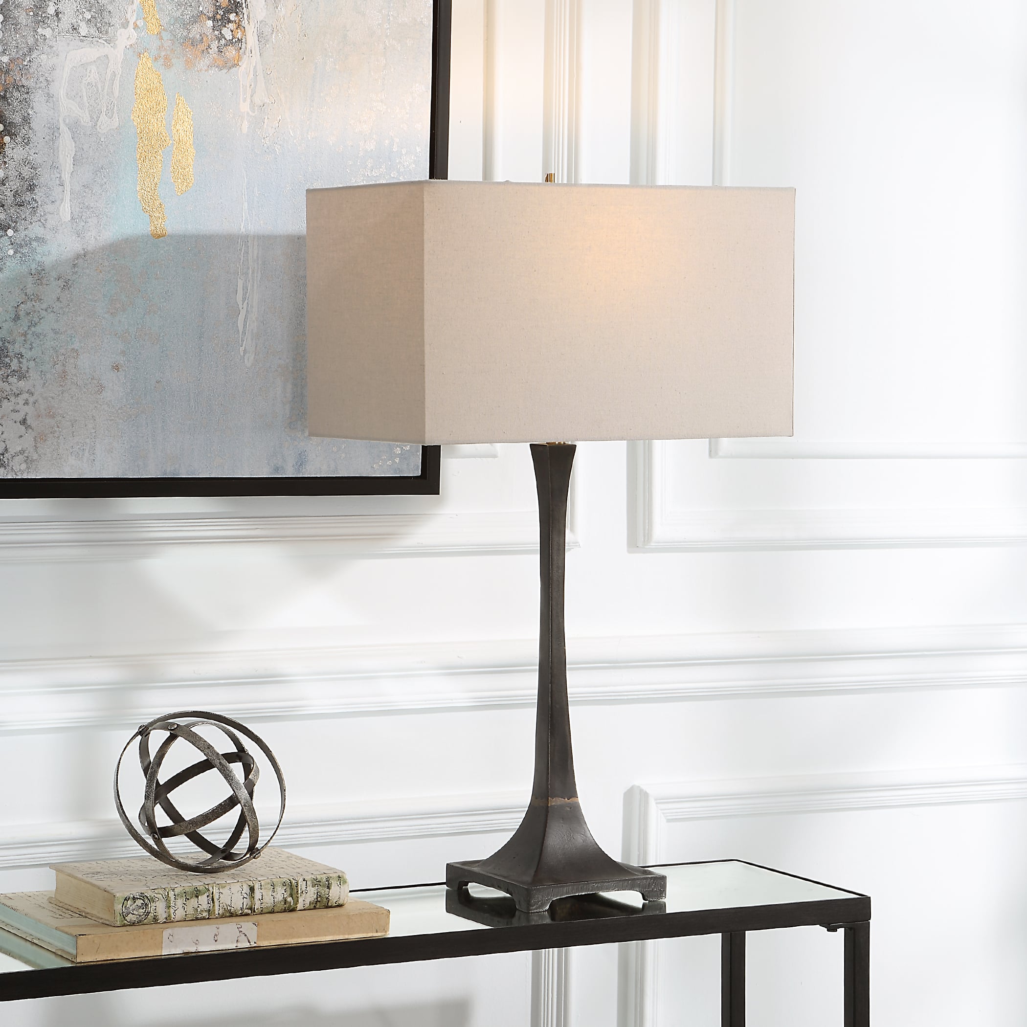 Uttermost Reydan Reydan Tapered Iron Table Lamp