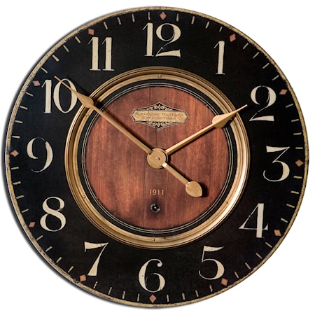 Alexandre Martinot 23" Wall Clock