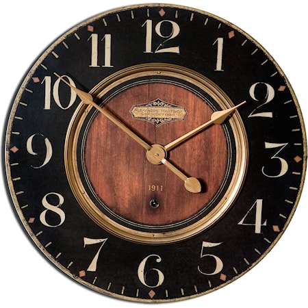 Alexandre Martinot 23" Wall Clock