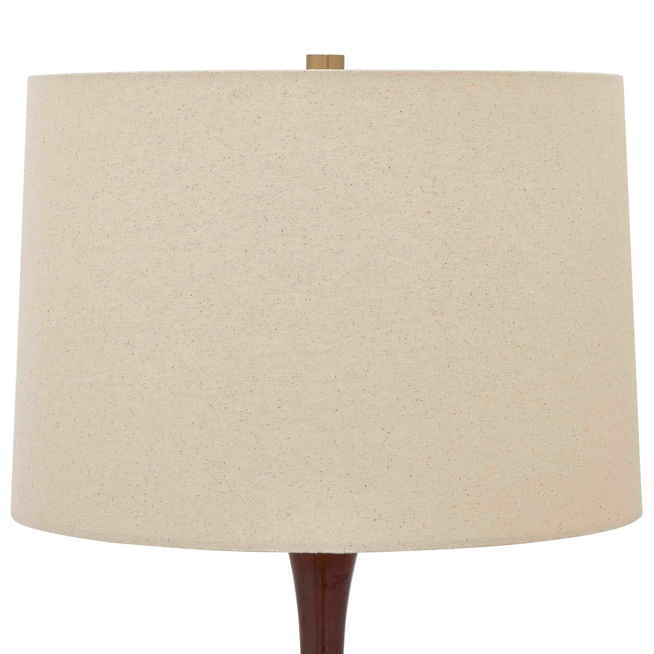 Colette Burgundy Table Lamp