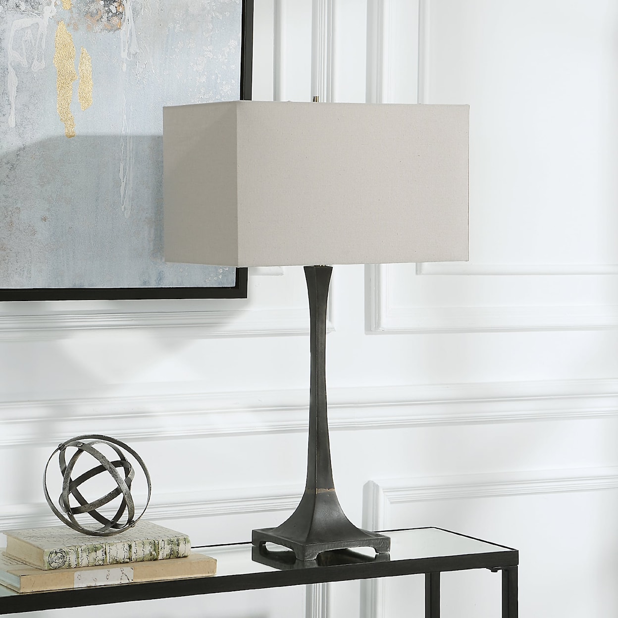 Uttermost Reydan Reydan Tapered Iron Table Lamp