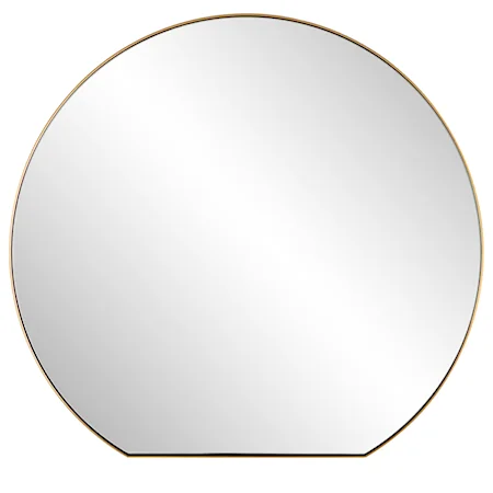 Cabell Small Brass Mirror