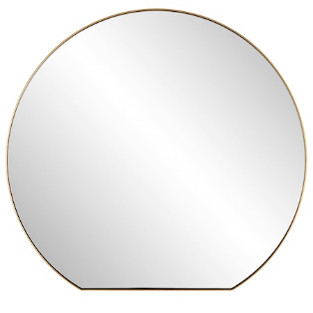 Cabell Small Brass Mirror