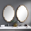 Uttermost Mirrors - Oval Ariane Gold Oval Mirror