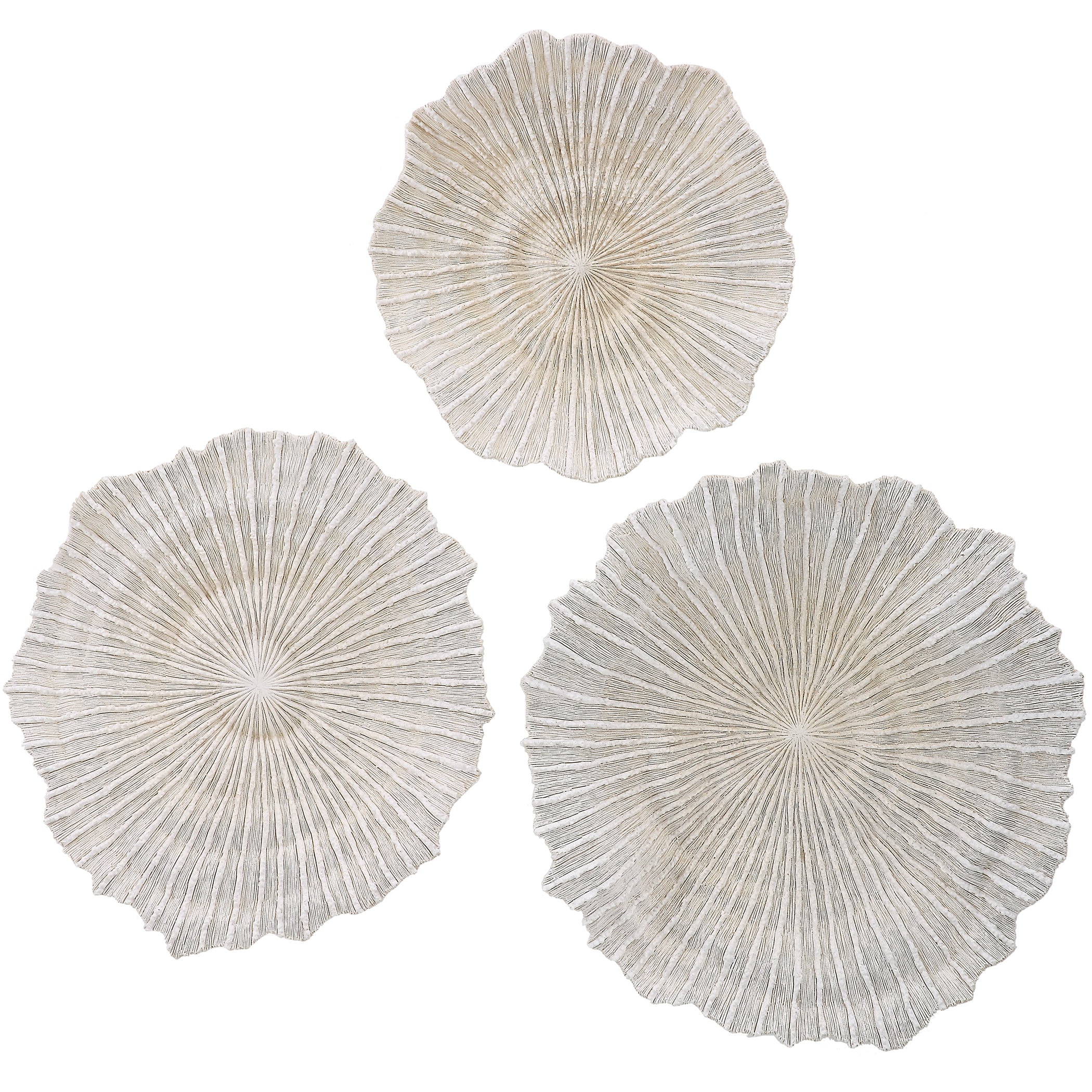 Uttermost Ocean Gems Ocean Gems Coral Wall Decor Set/3