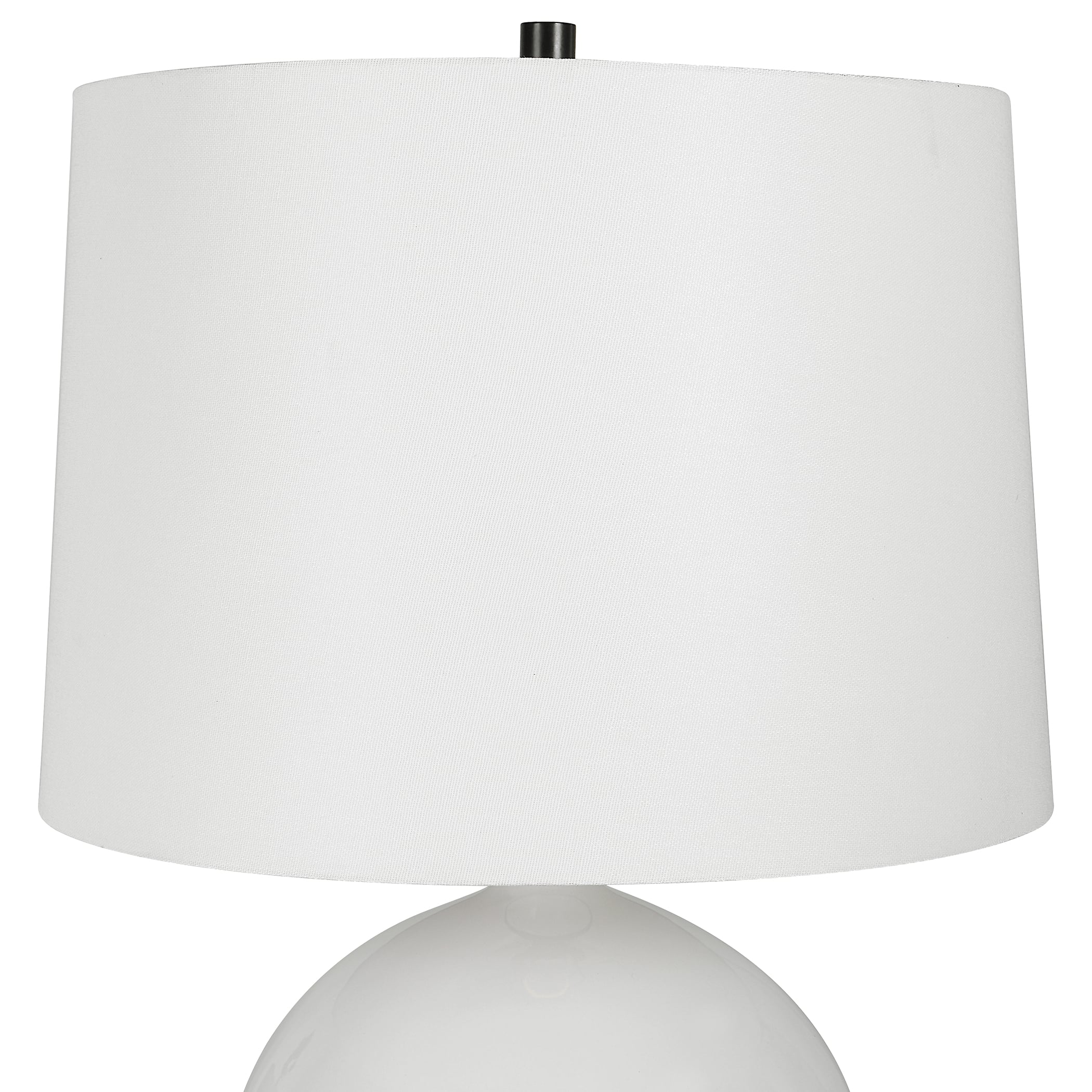 Gloss White Table Lamp