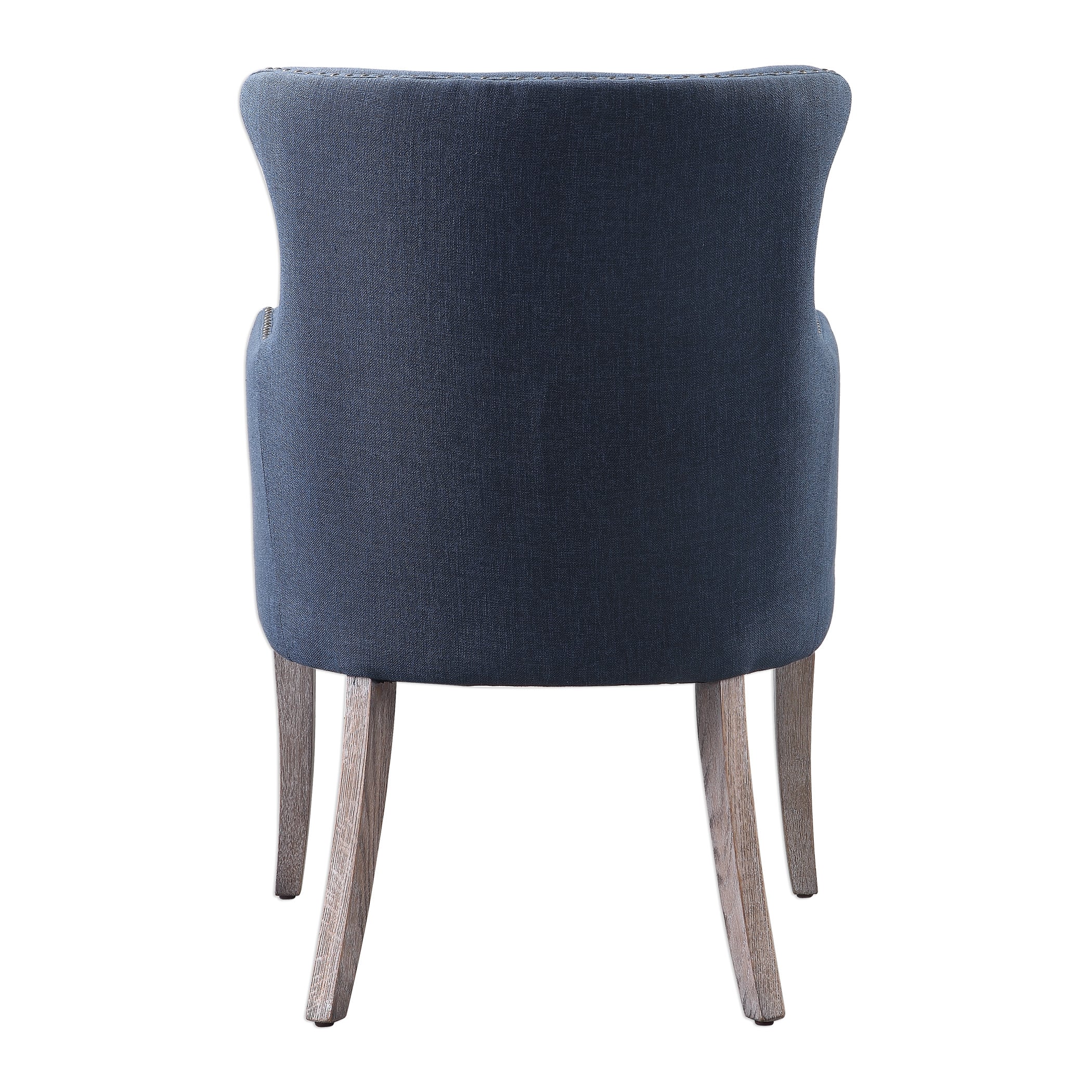 Uttermost Accent Furniture - Accent Chairs Yareena Blue Wing Chair