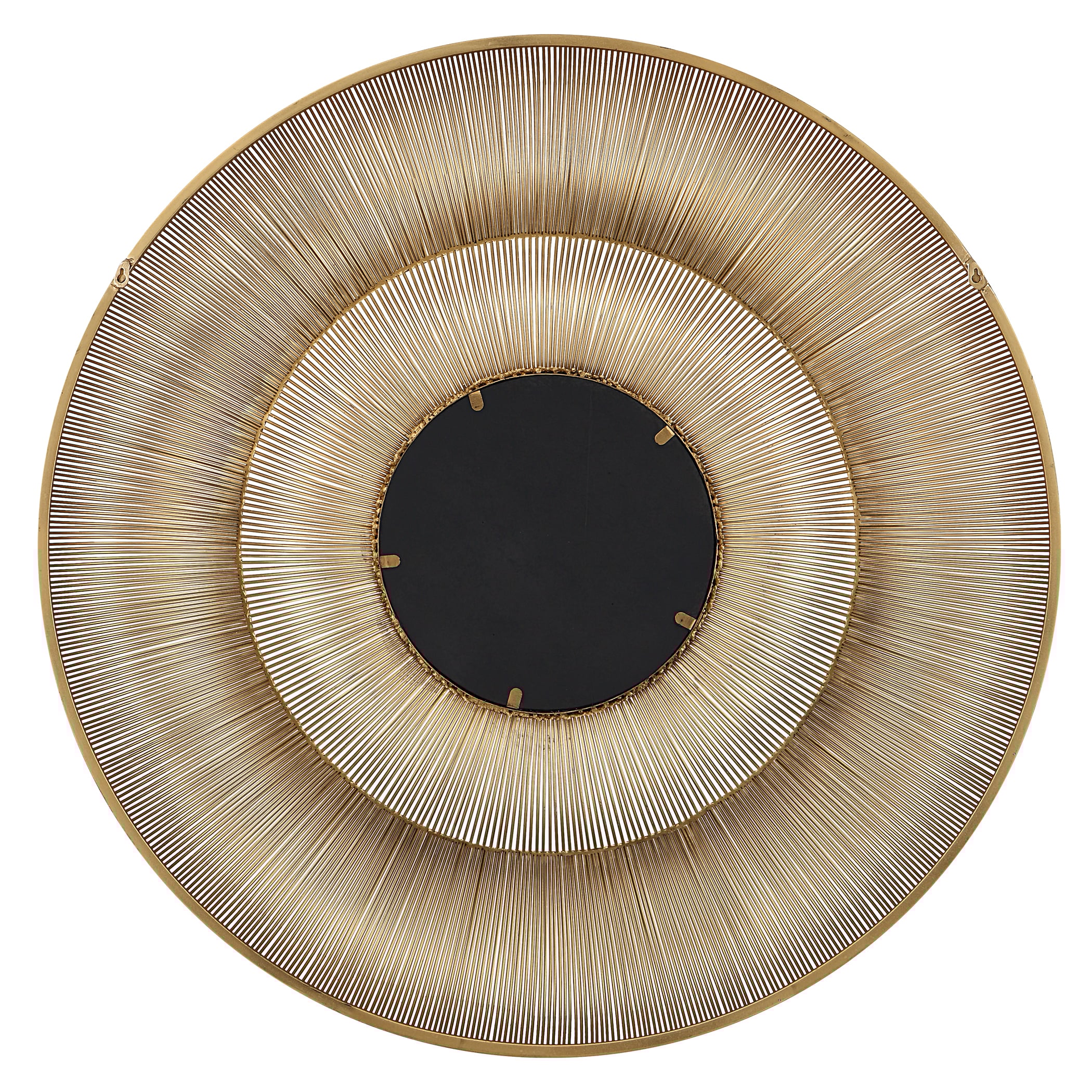 Uttermost Bauble Bauble Round Gold Mirror