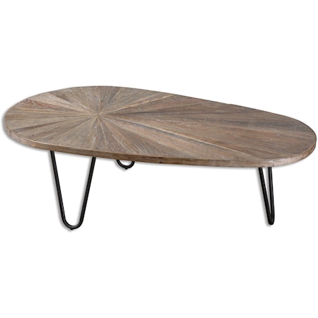 Leveni Wooden Coffee Table
