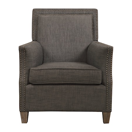 Darick Charcoal Armchair