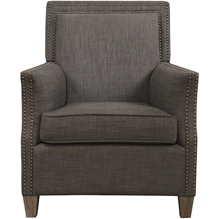 Darick Charcoal Armchair