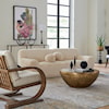 Uttermost Abide Abide Rounded Sheepskin Sofa