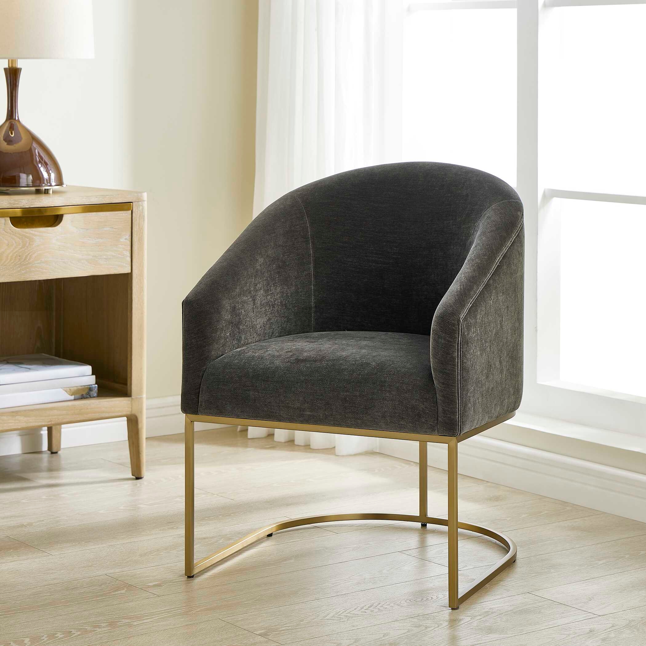 Hanni Charcoal Dining Chair